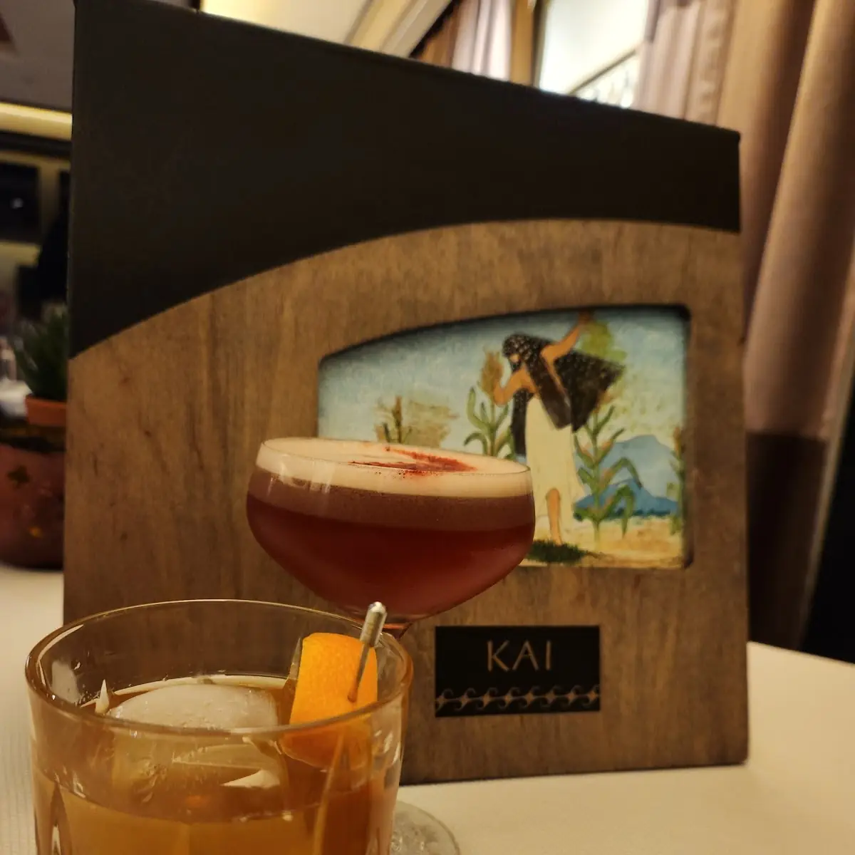 Kai Old Fashioned on the Rocks