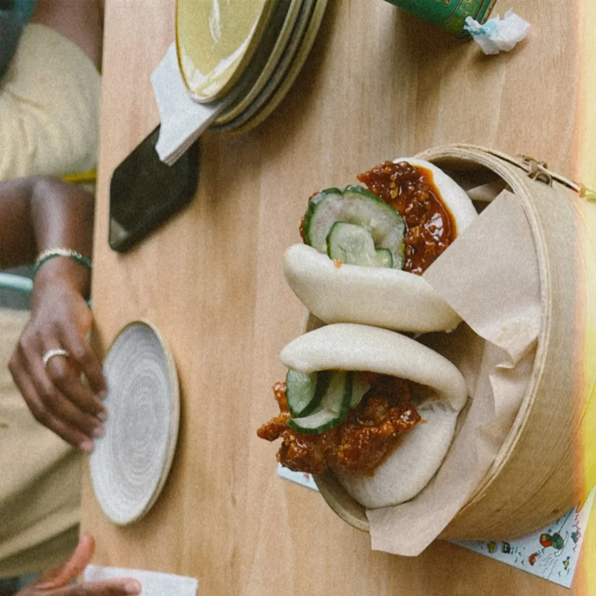 Seoul Hot Chicken Bao