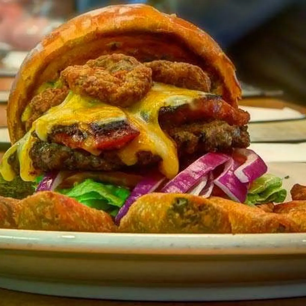 Kitchen Sink Burger