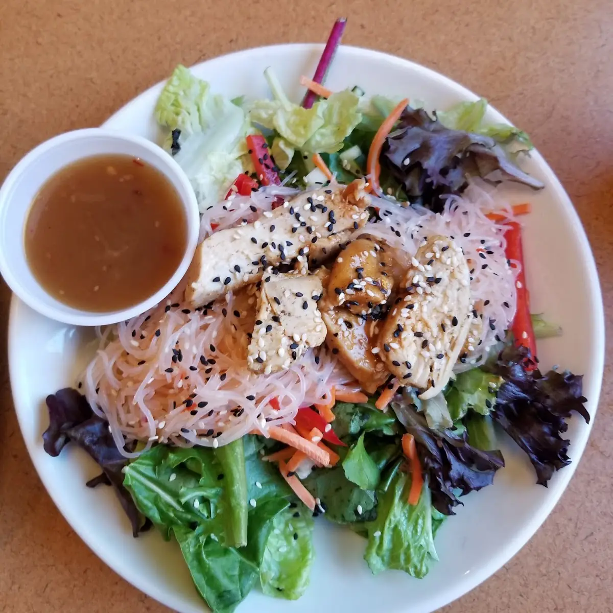 Sticky Noodle Salad