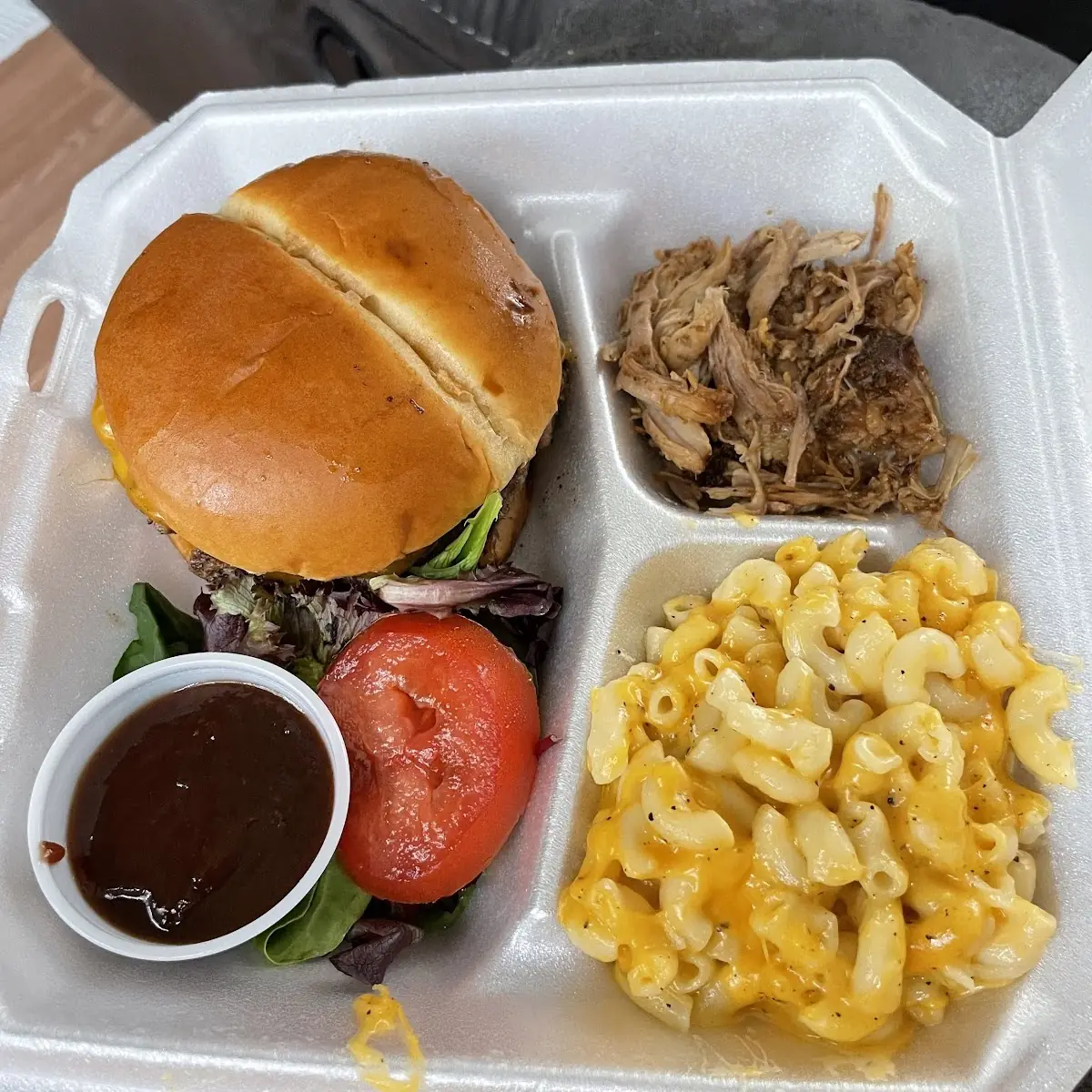 Burger with Toppings