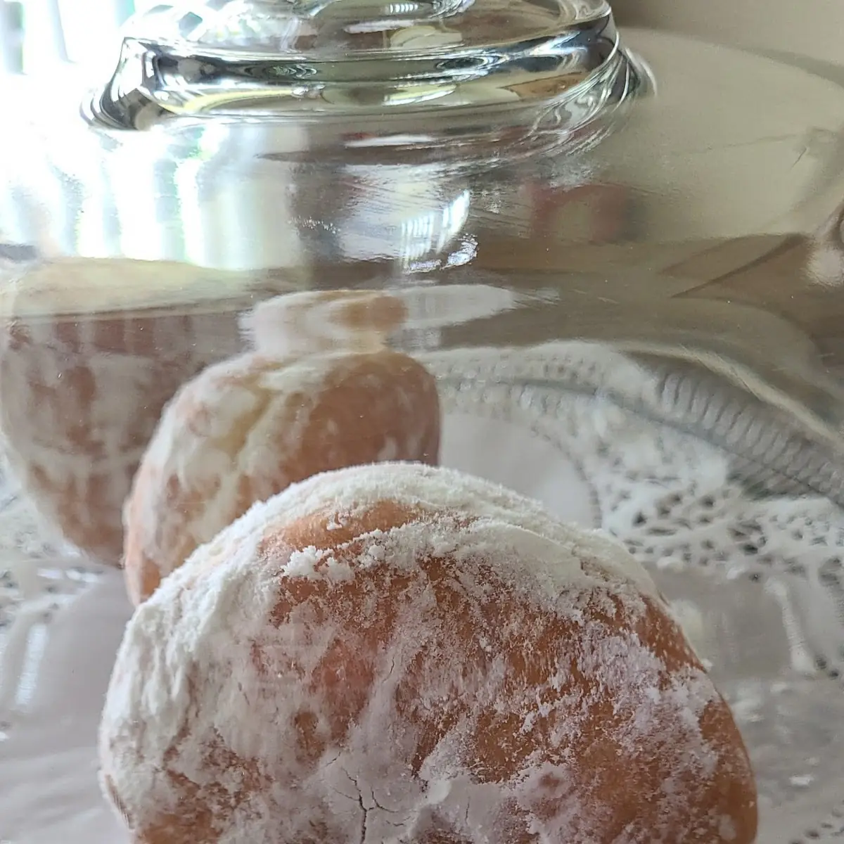 Angel Cream Filled Donut