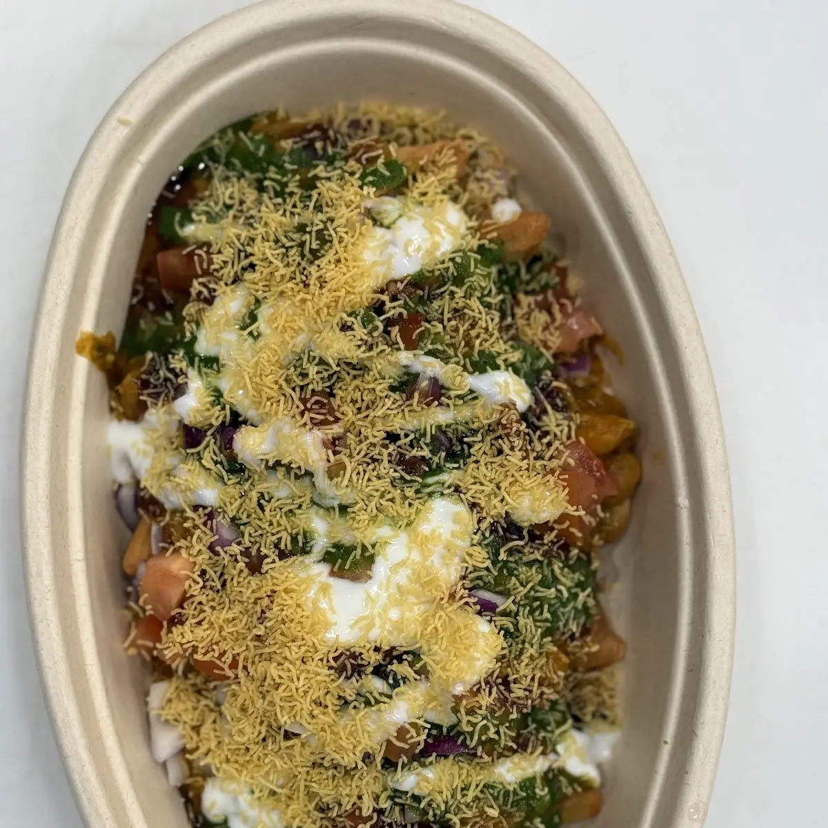 Samosa Chaat Veg