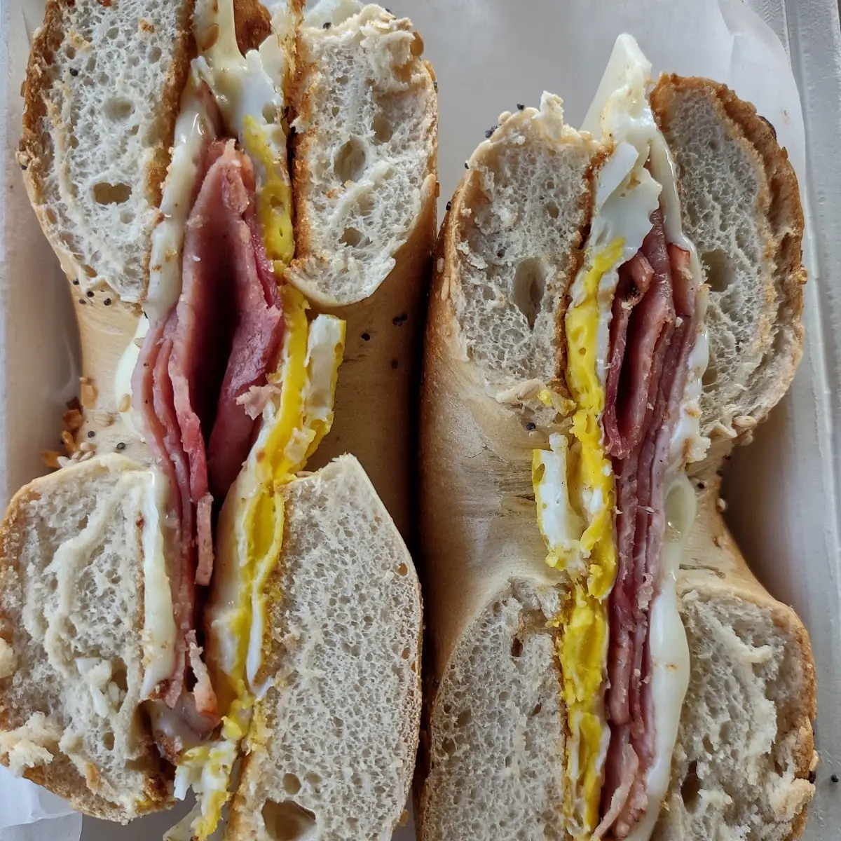 Ham Egg and Cheese