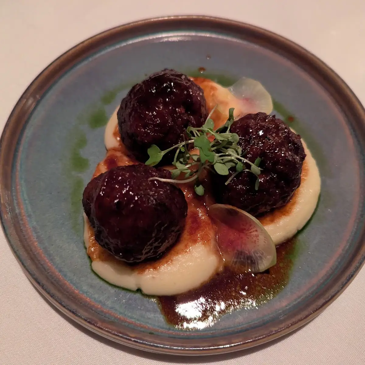 Long Island Duck Meatballs