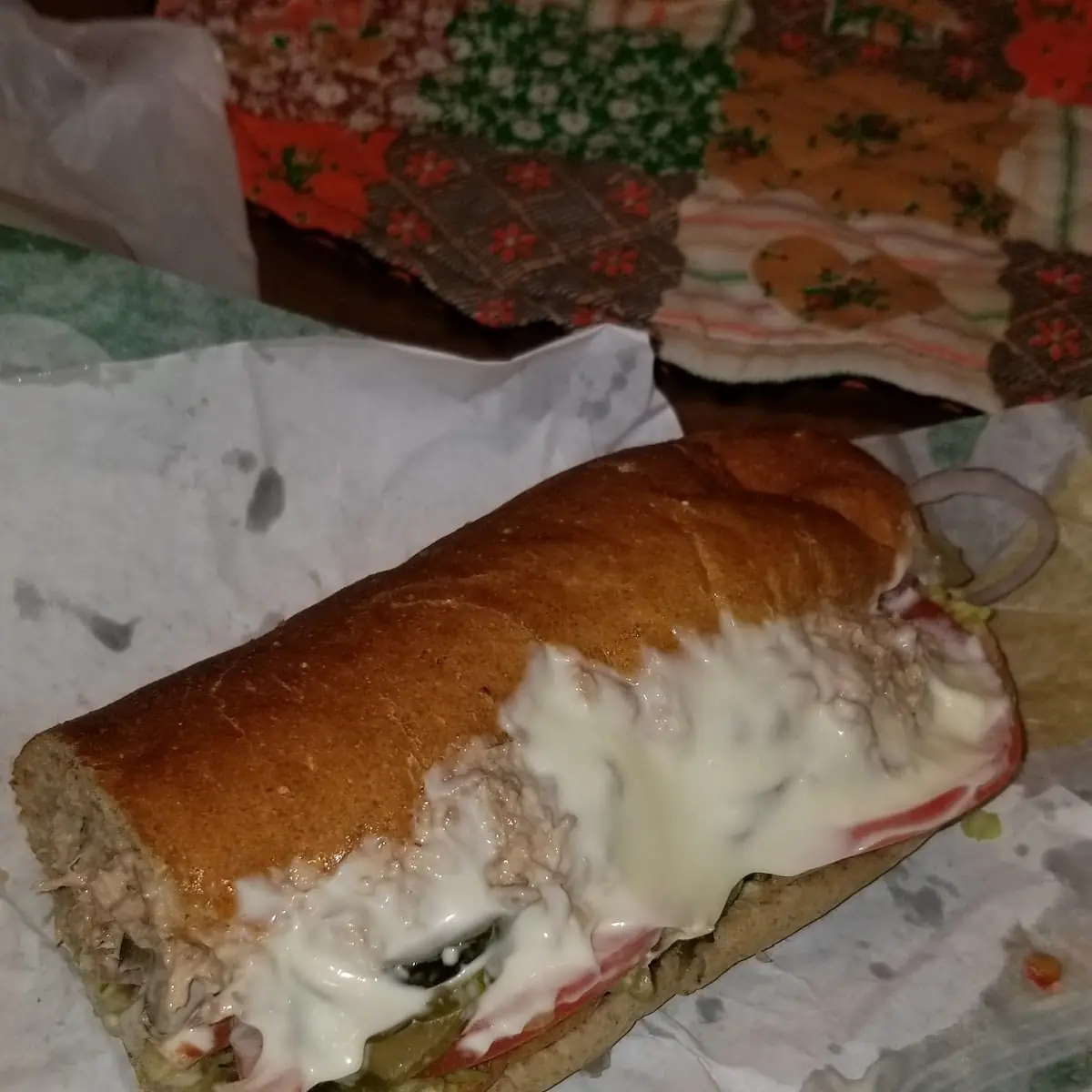 Tuna Sandwich with Light Mayo