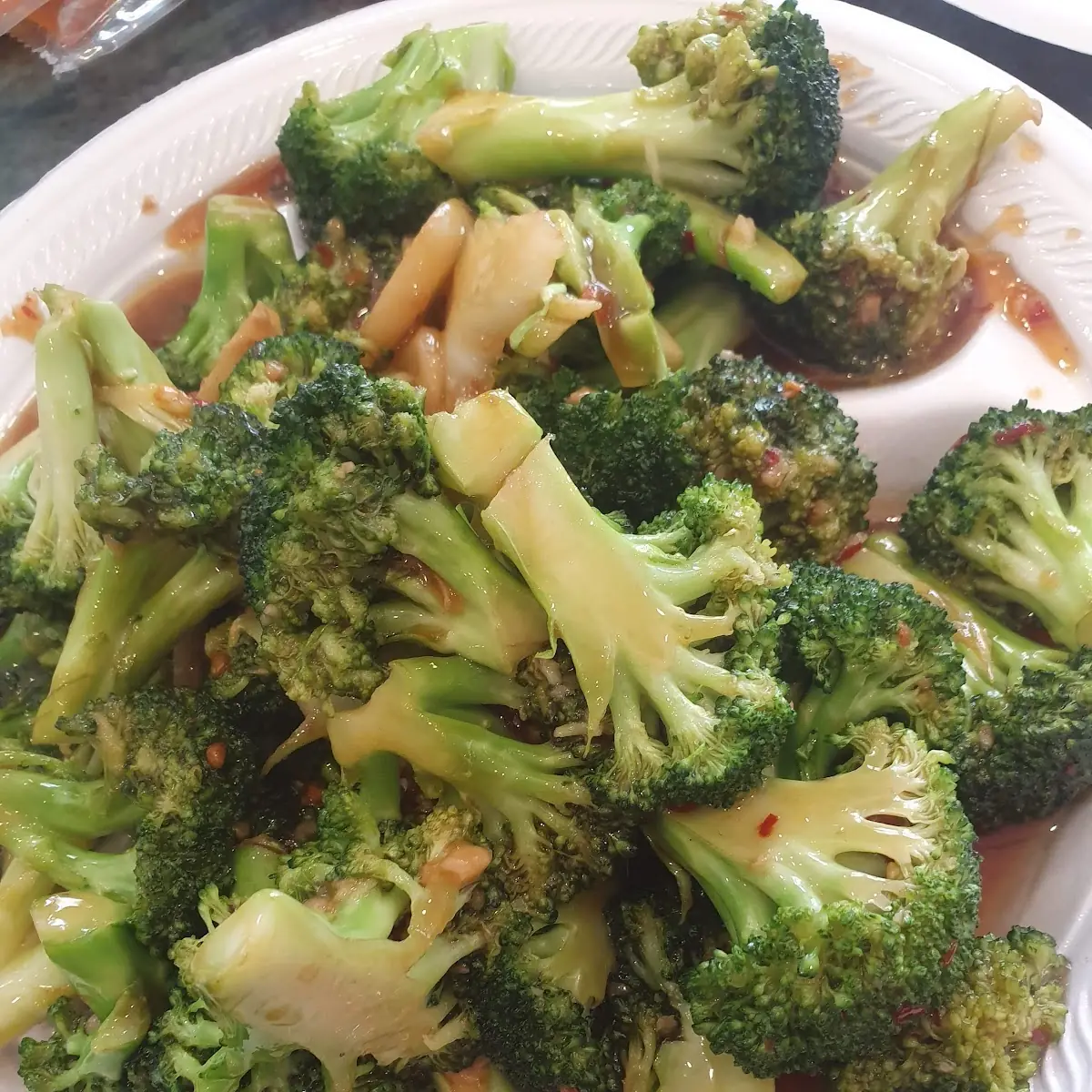 Broccoli w Garlic Sauce