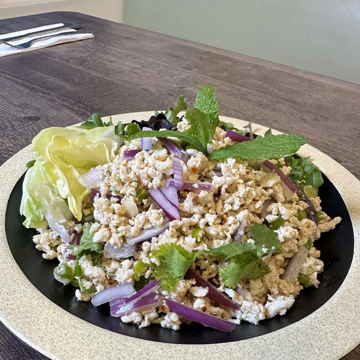 Larb Chicken Salad