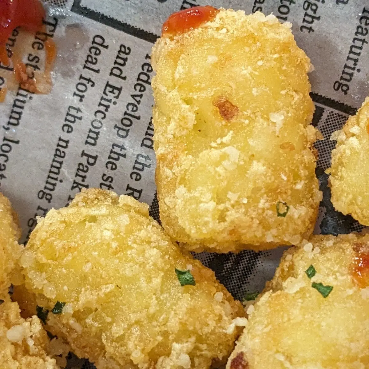 Tater Tots with Seasoning
