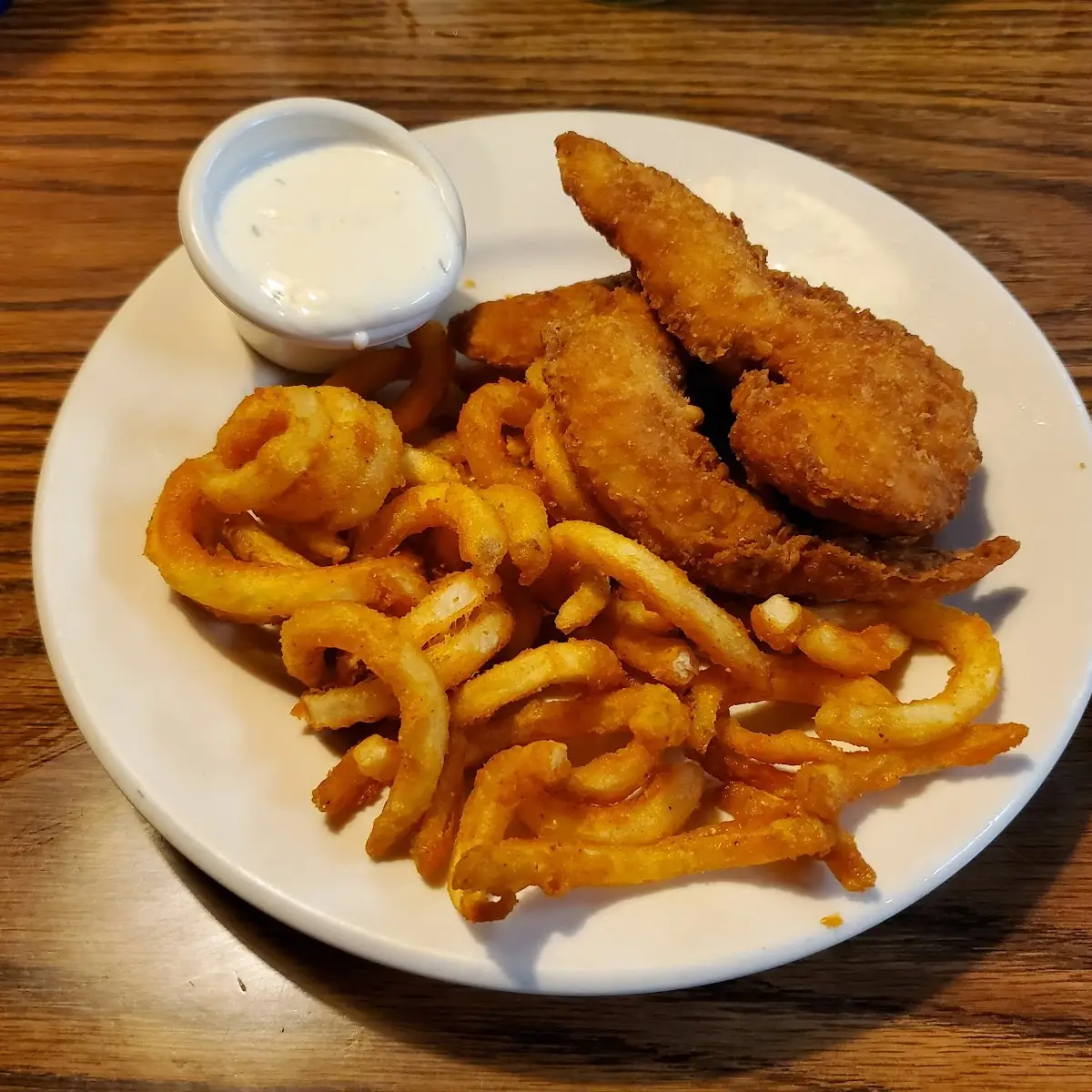 Kids Chicken Strips and Fries