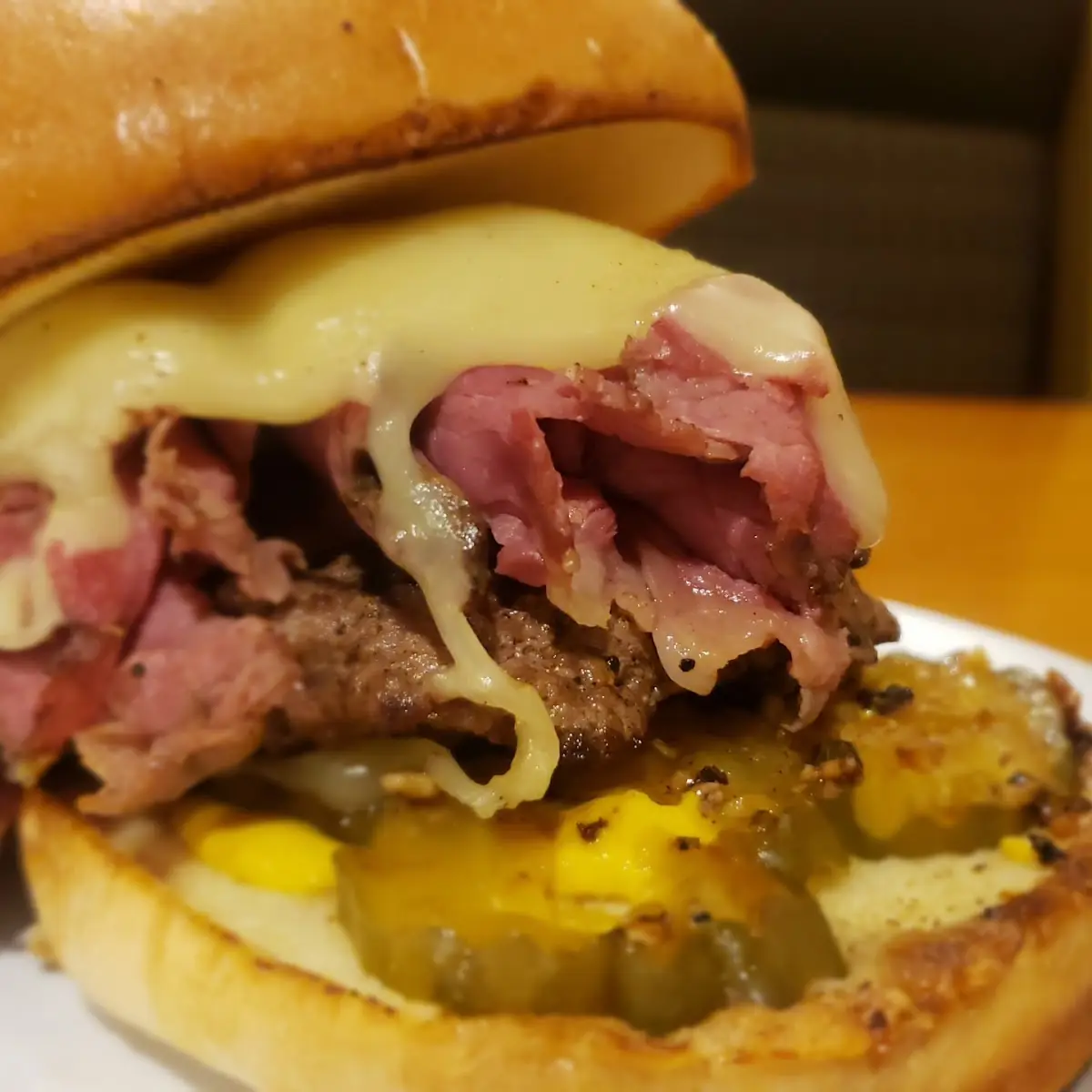 Monster Pastrami Burger