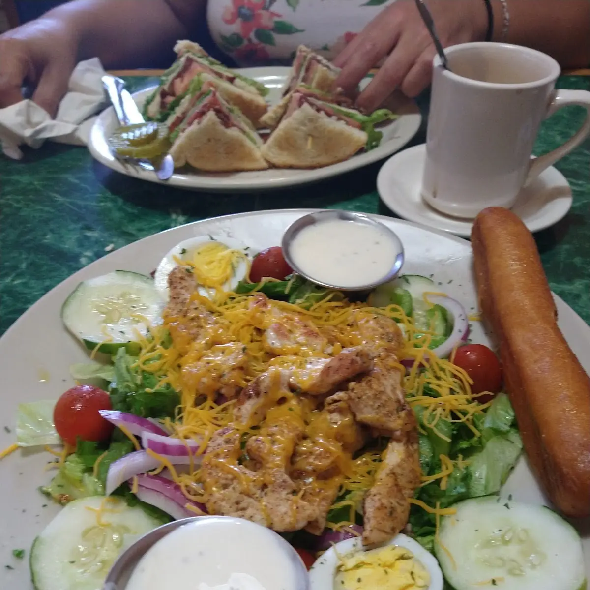 Cajun Chicken Salad Platter