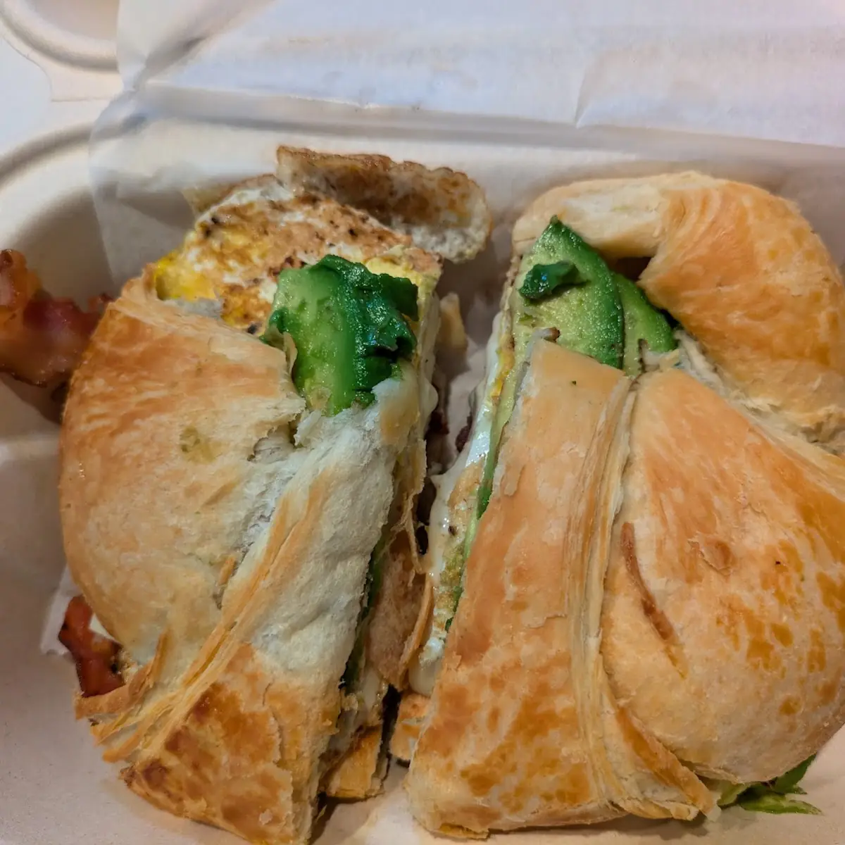 Bacon Egg Cheese Avocado