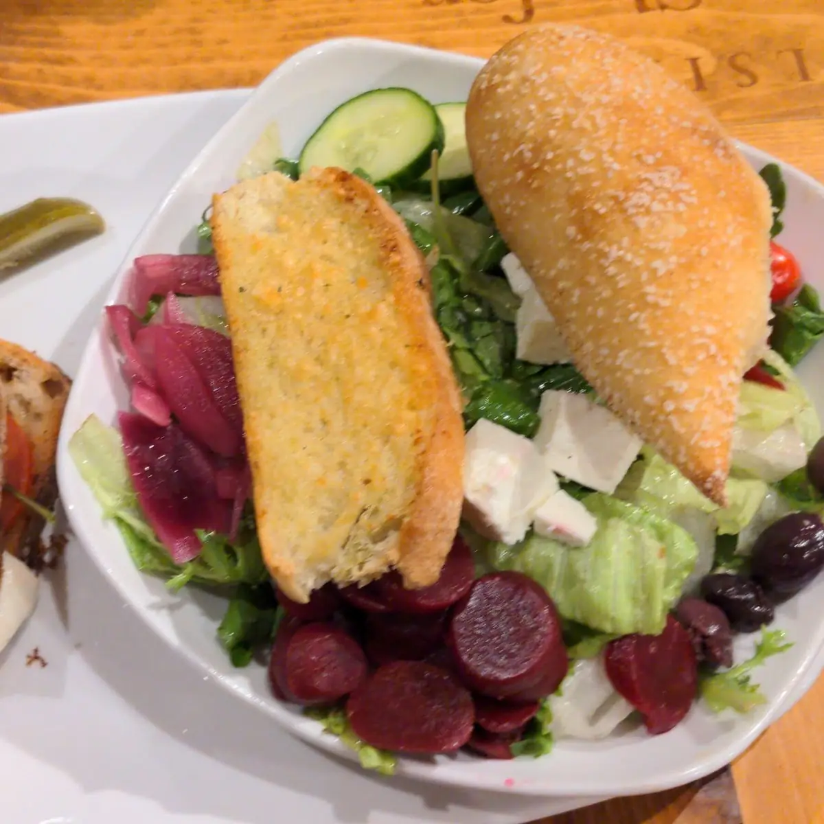 Salad and Sandwich Combo