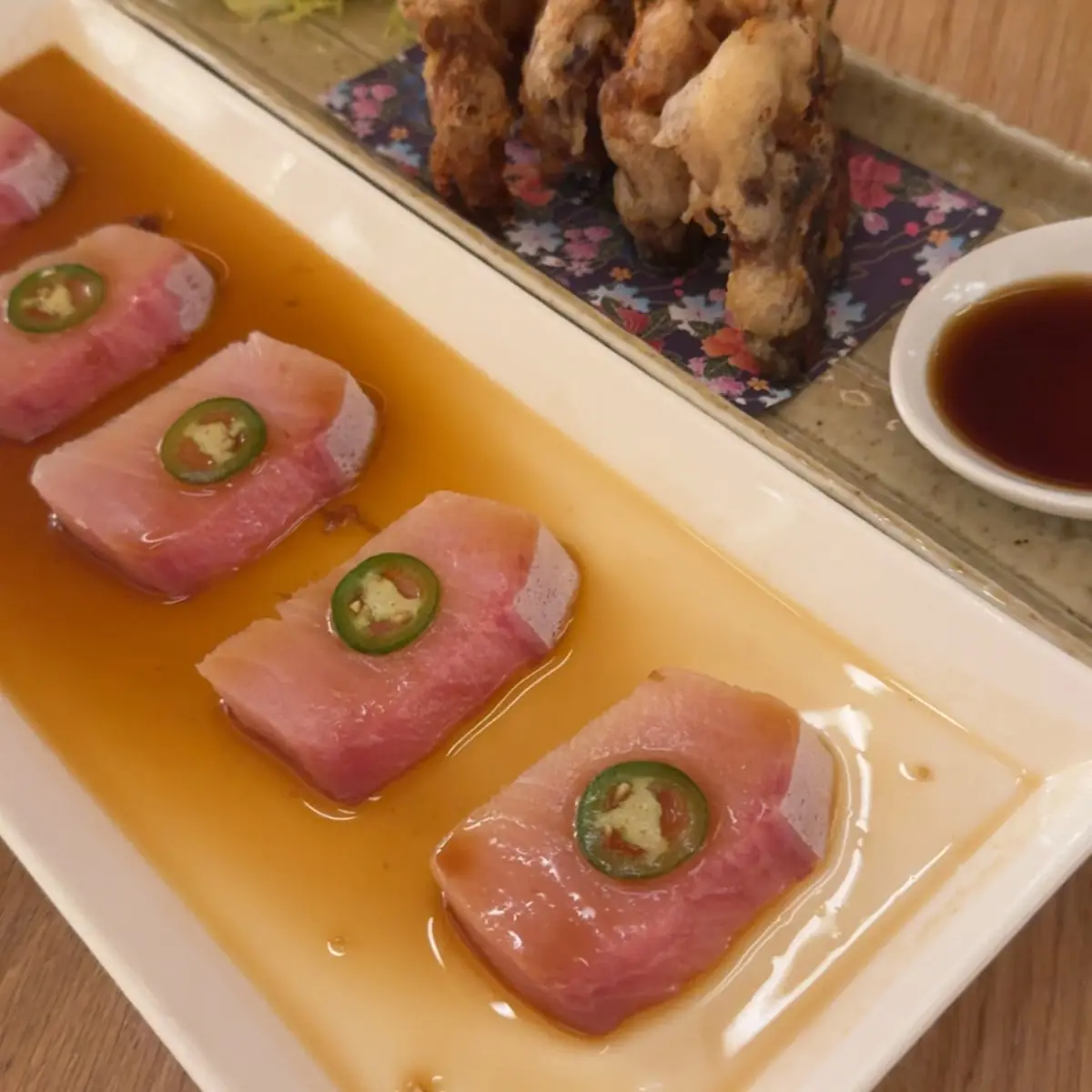 Hamachi Sashimi
