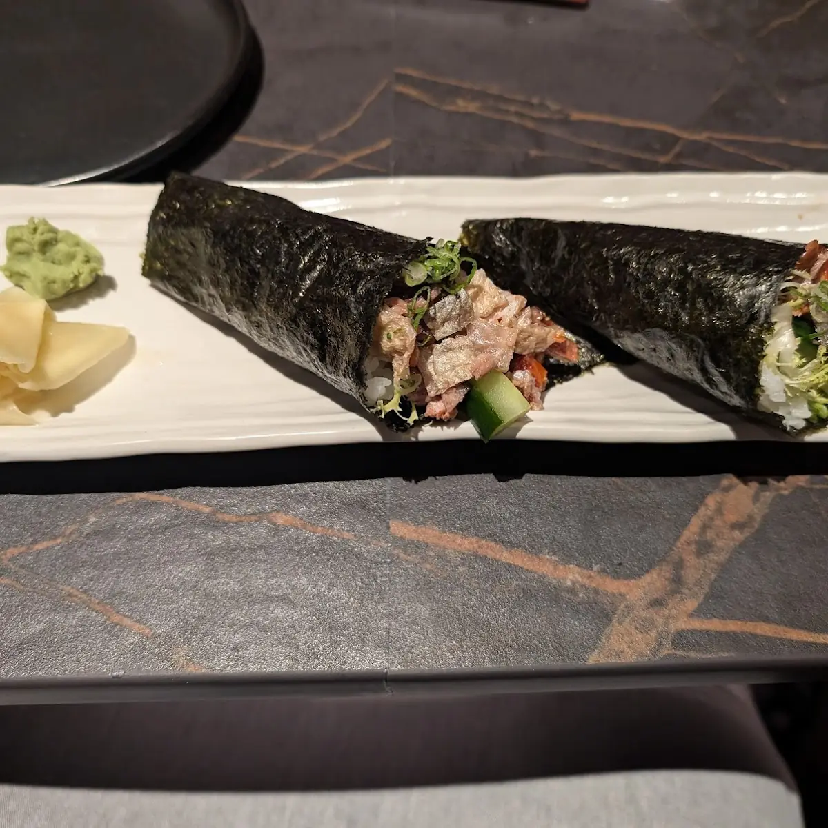 Salmon Skin Hand Roll