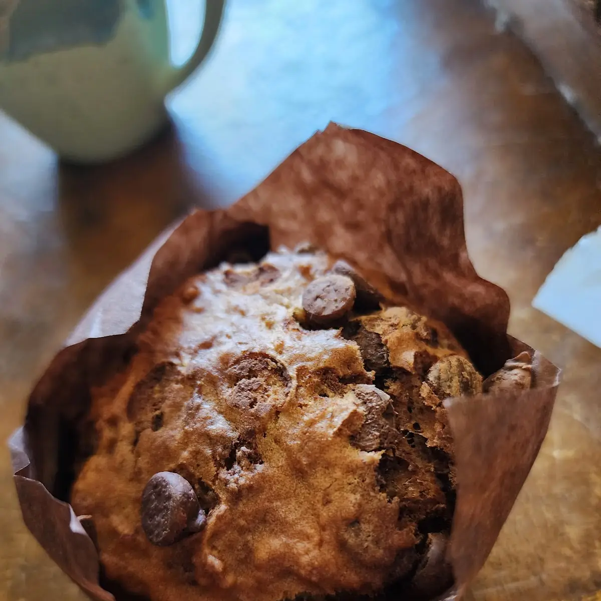 Banana Chocolate Chip Muffin