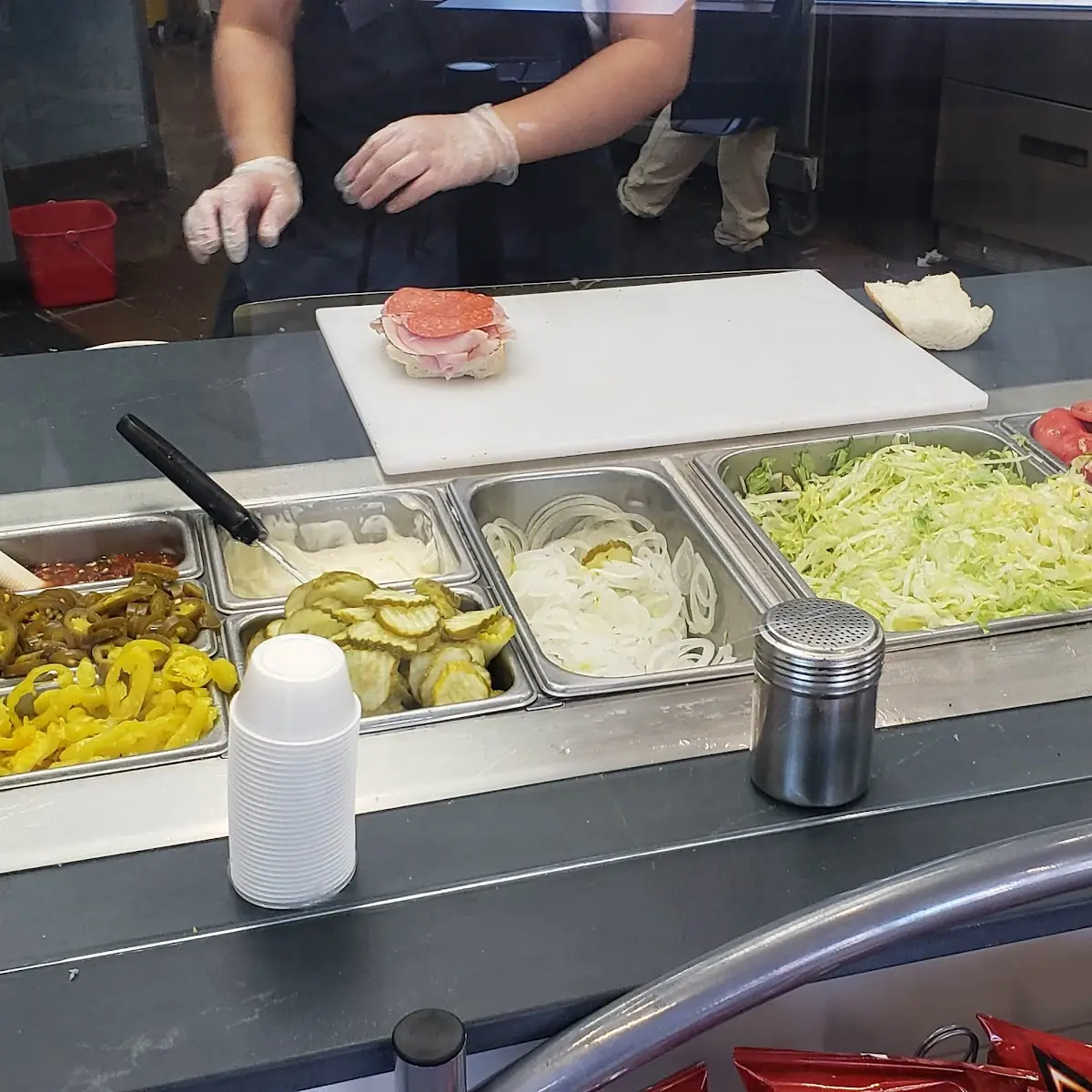 Sandwich Topping Bar
