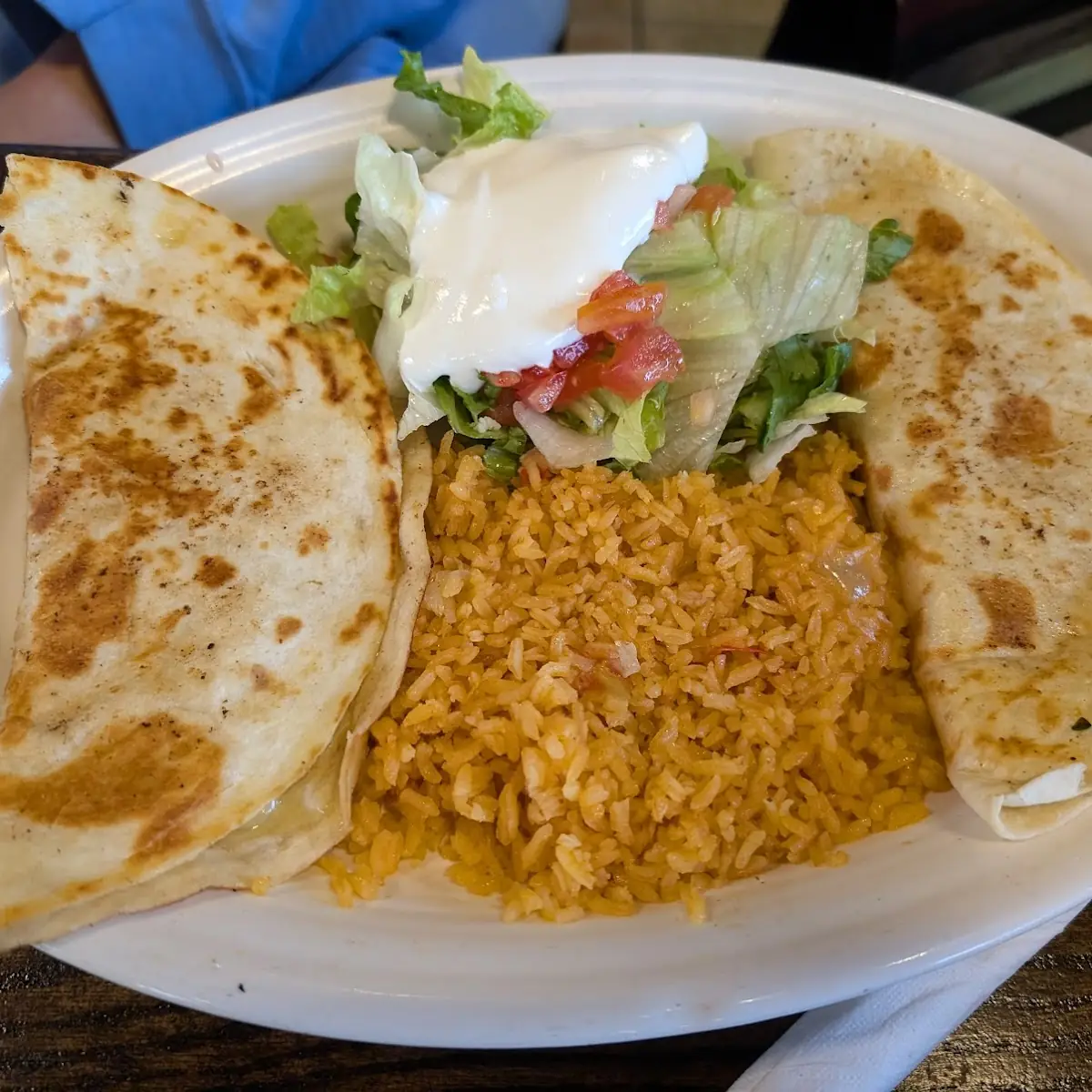 Beef or Chicken Quesadilla (1)