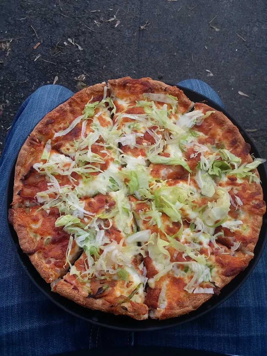 Cheese Burger Pizza