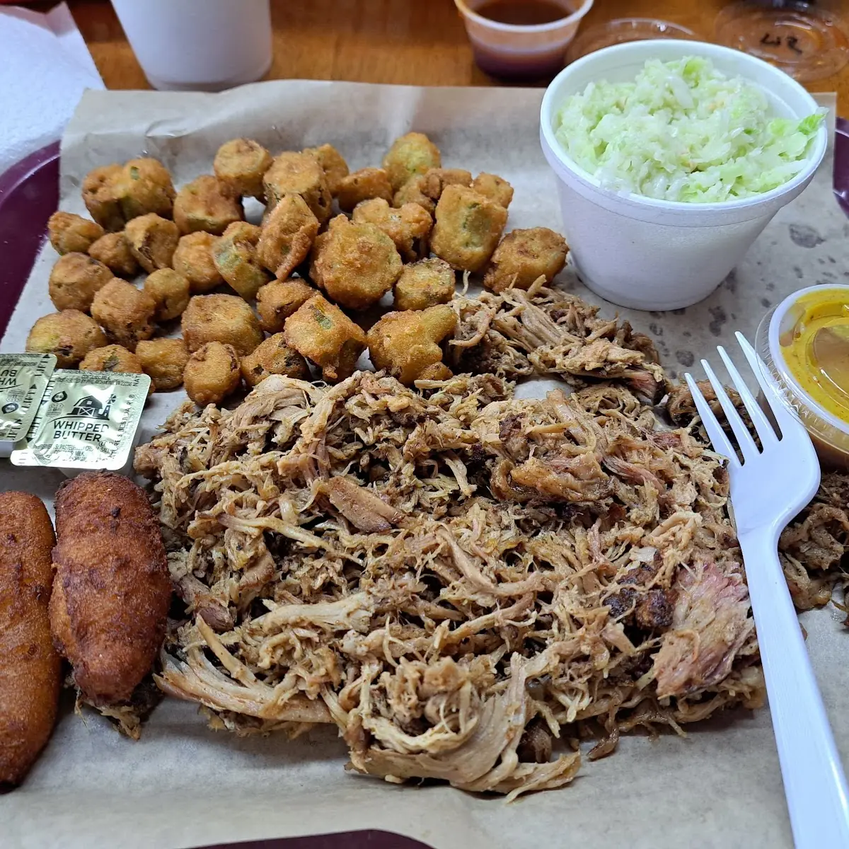 Pulled Pork BBQ Plate