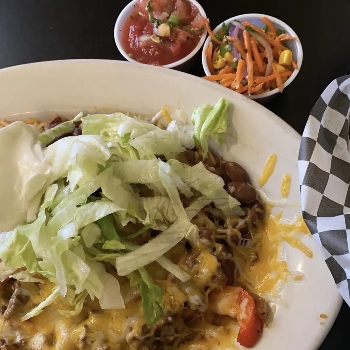 Chile relleno platter