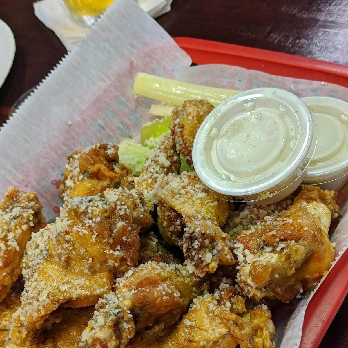 Garlic Parmesan Wings