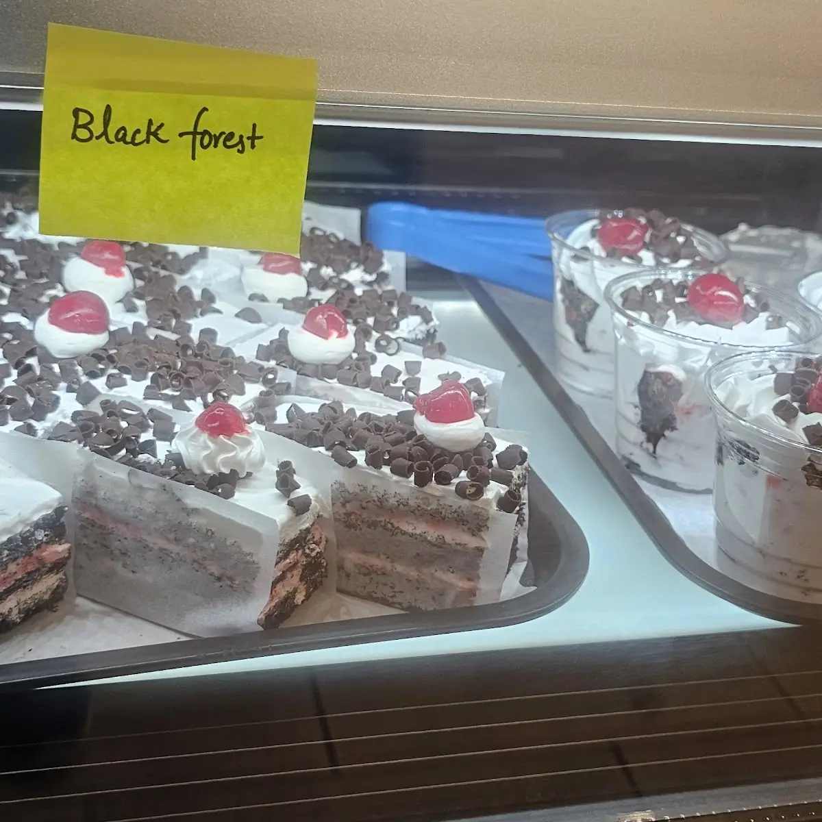 Black forest cake slice