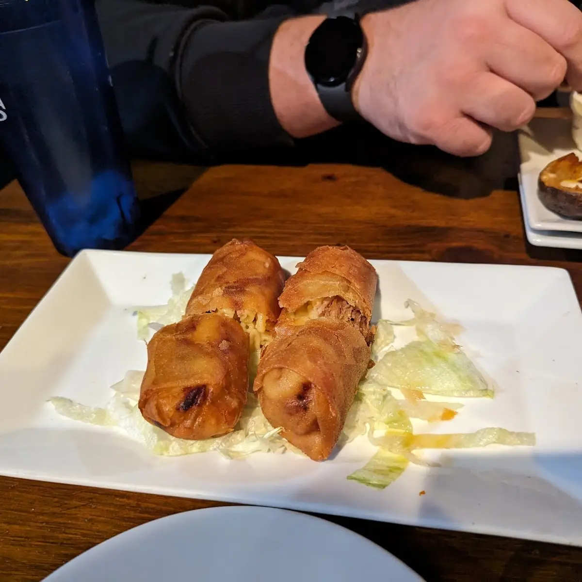Mac and Cheese Egg Roll Came with 1 More Than Shown