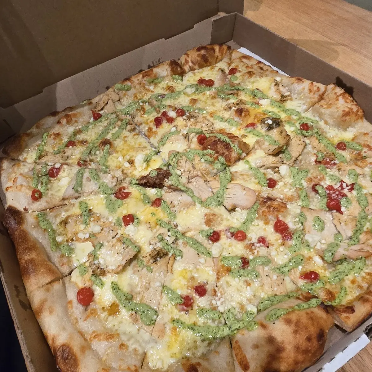 Peruvian Chicken Pizza