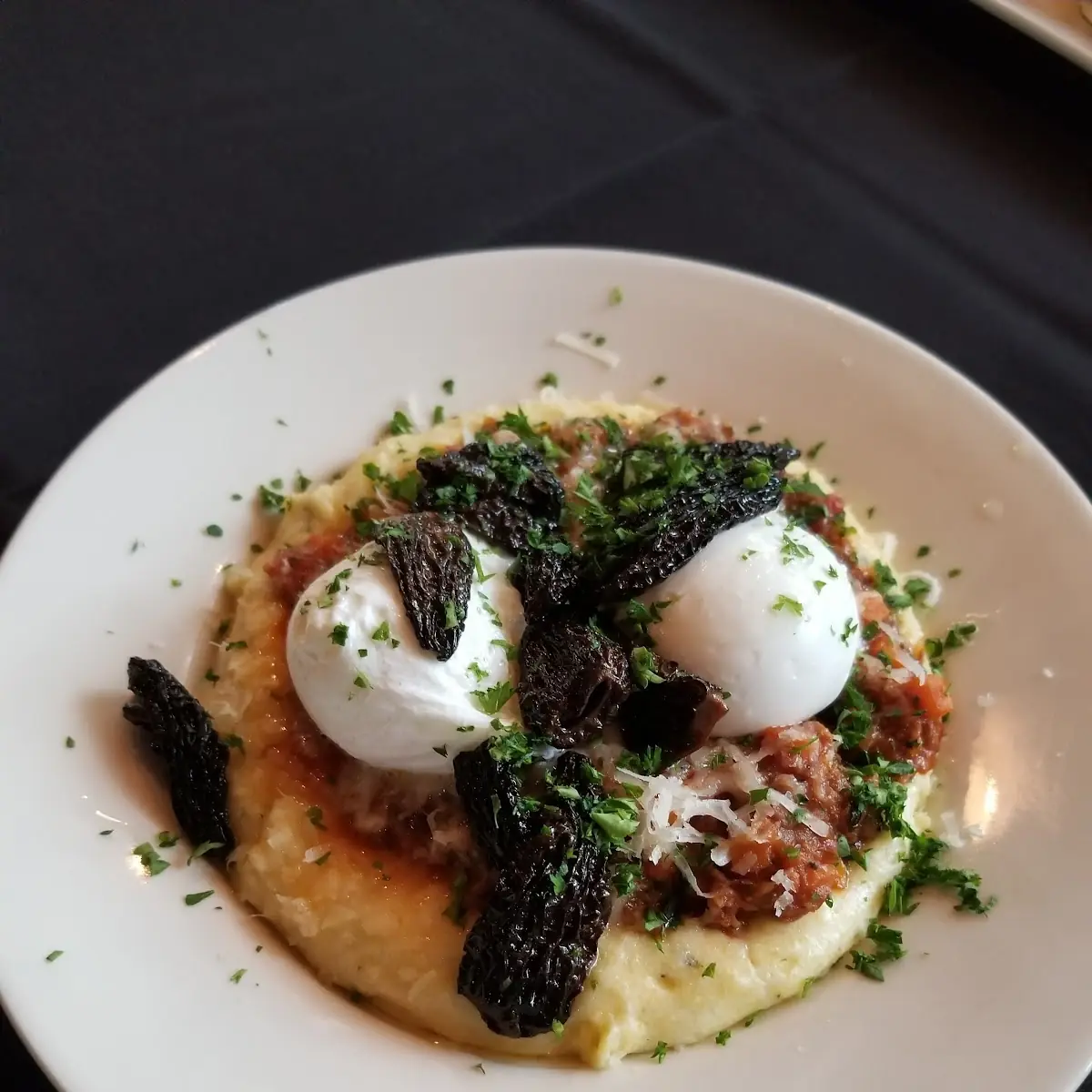 Milk Braised Pork Belly Eggs Benedict
