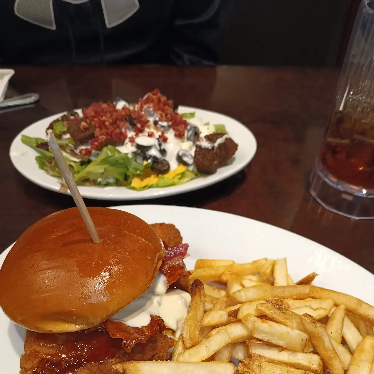 Crispy Honey Garlic Chicken Sandwich