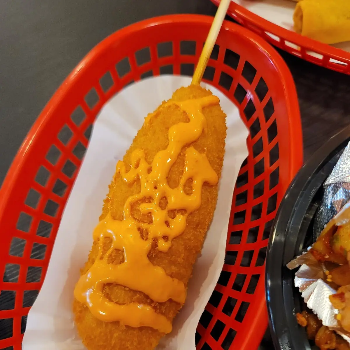 Pepper Jack Cheese Corn Dog