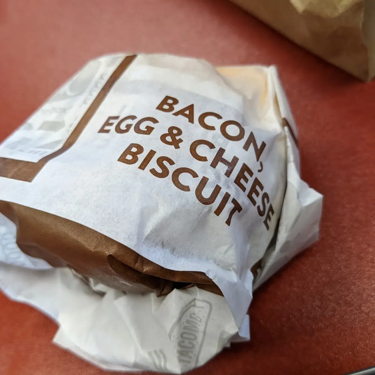 Bacon Egg & Cheese Biscuit
