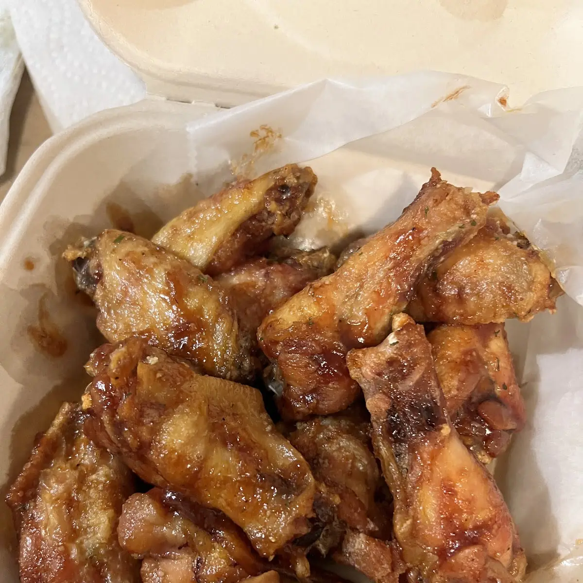 Barbecue Chicken with Garlic Parmesan