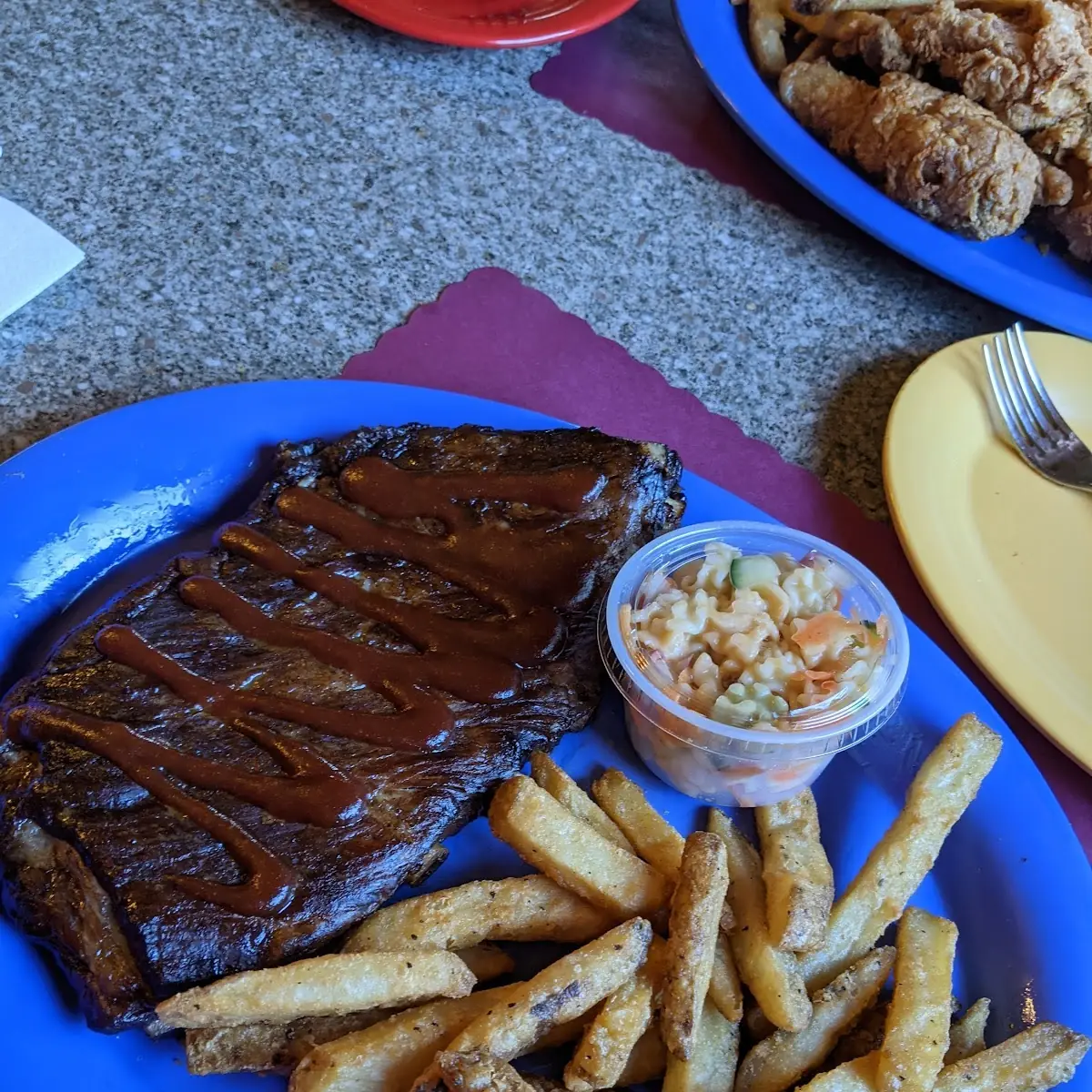 Chicken N'Rib Combo