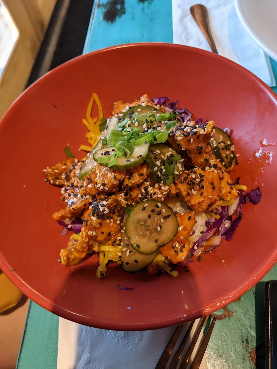 Fried Chicken Rice Bowl