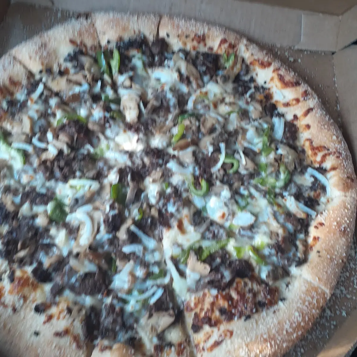 Philly Cheesesteak Pizza
