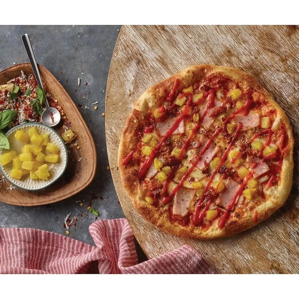 Spicy Hawaiian Pizza
