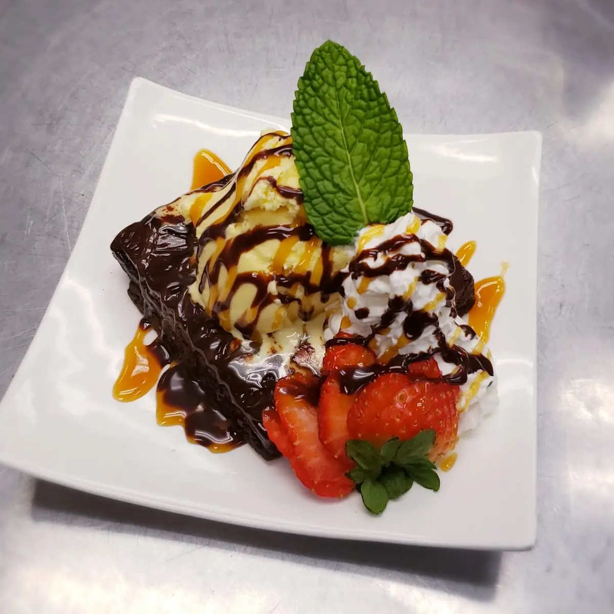 Brownie Sundae
