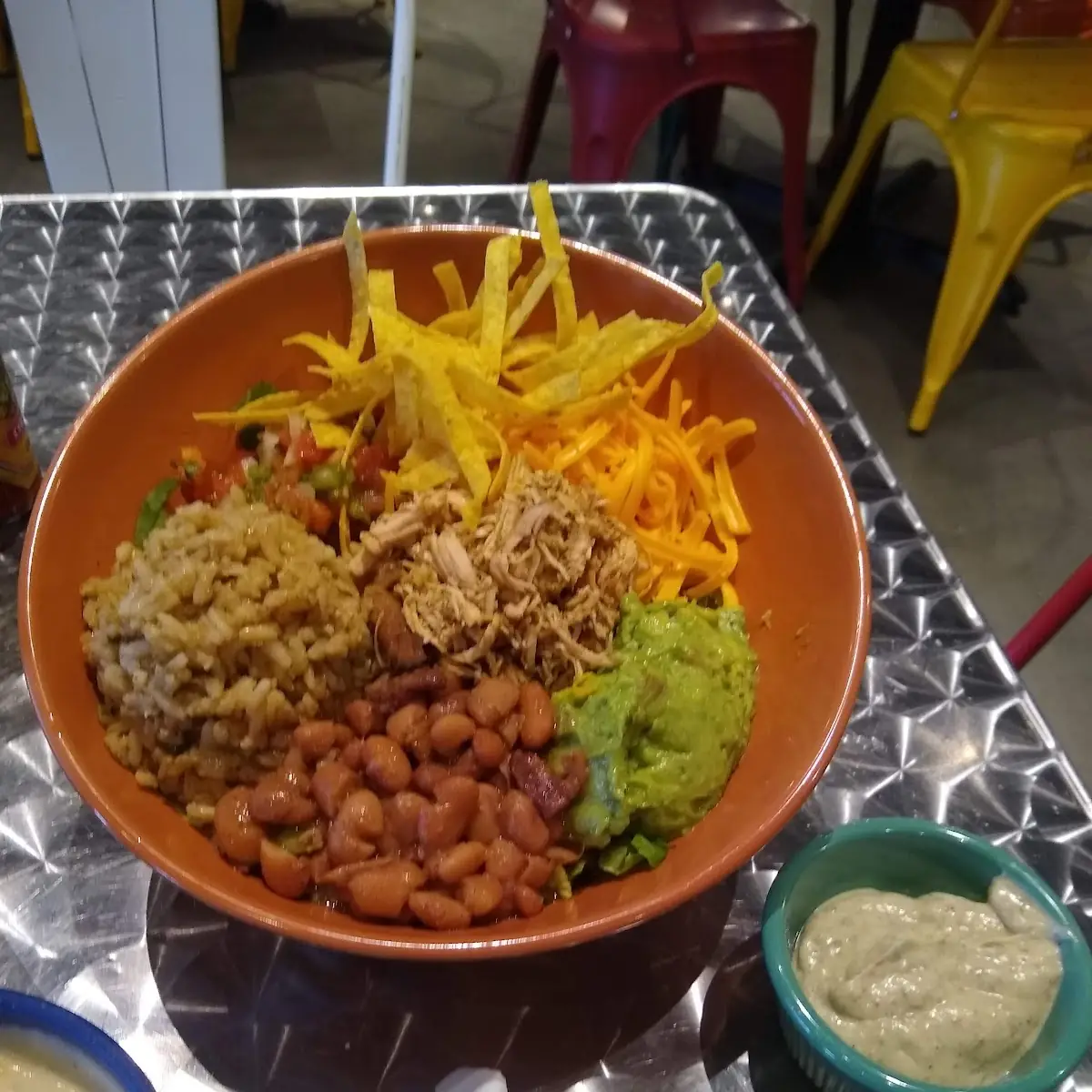 Smoked Chicken Taco Salad