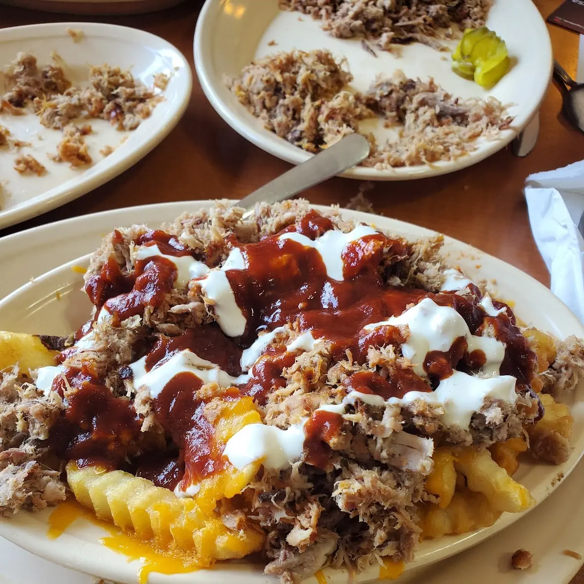Fries and Pulled Pork