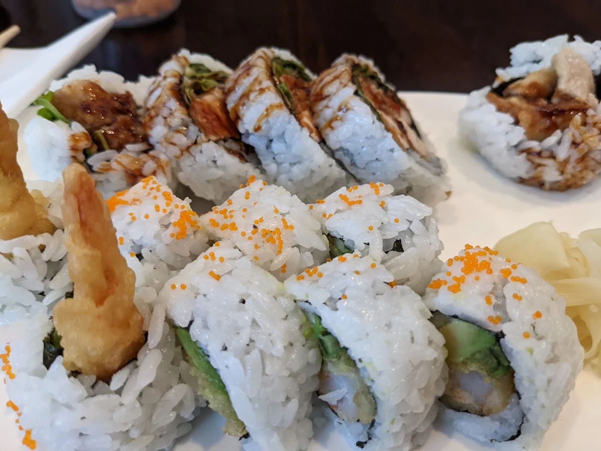 BBQ Salmon Roll, Hime Sushi