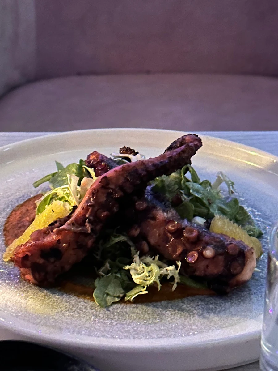 Grilled Octopus, Mademoiselle Raw Bar + Grill