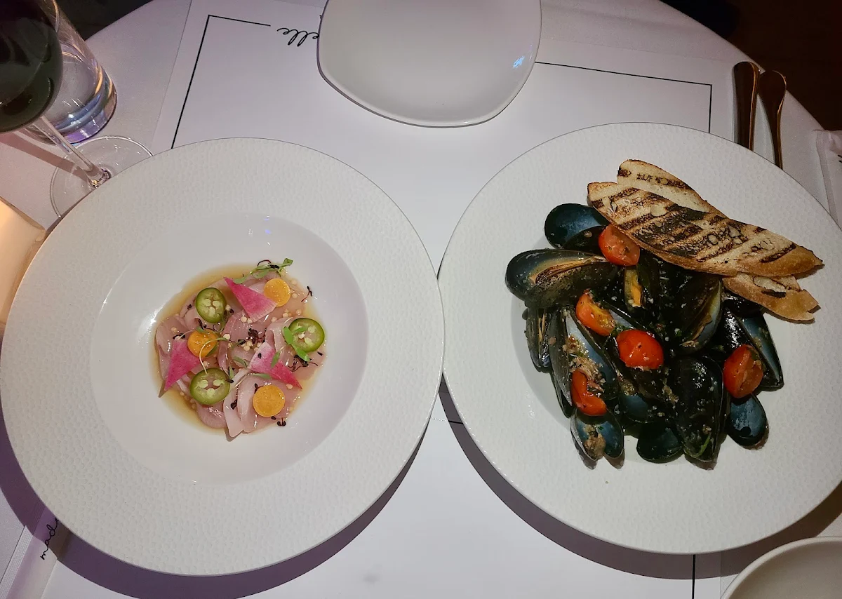 Mussels, Mademoiselle Raw Bar + Grill