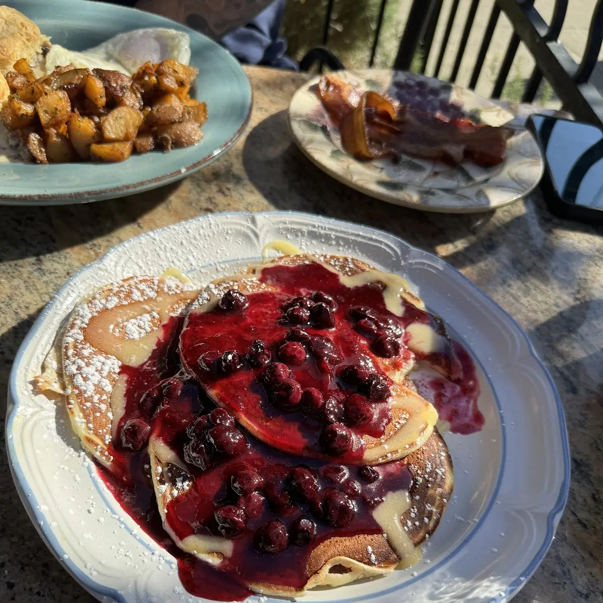 dd Lemon Ricotta Blueberry Pancakes