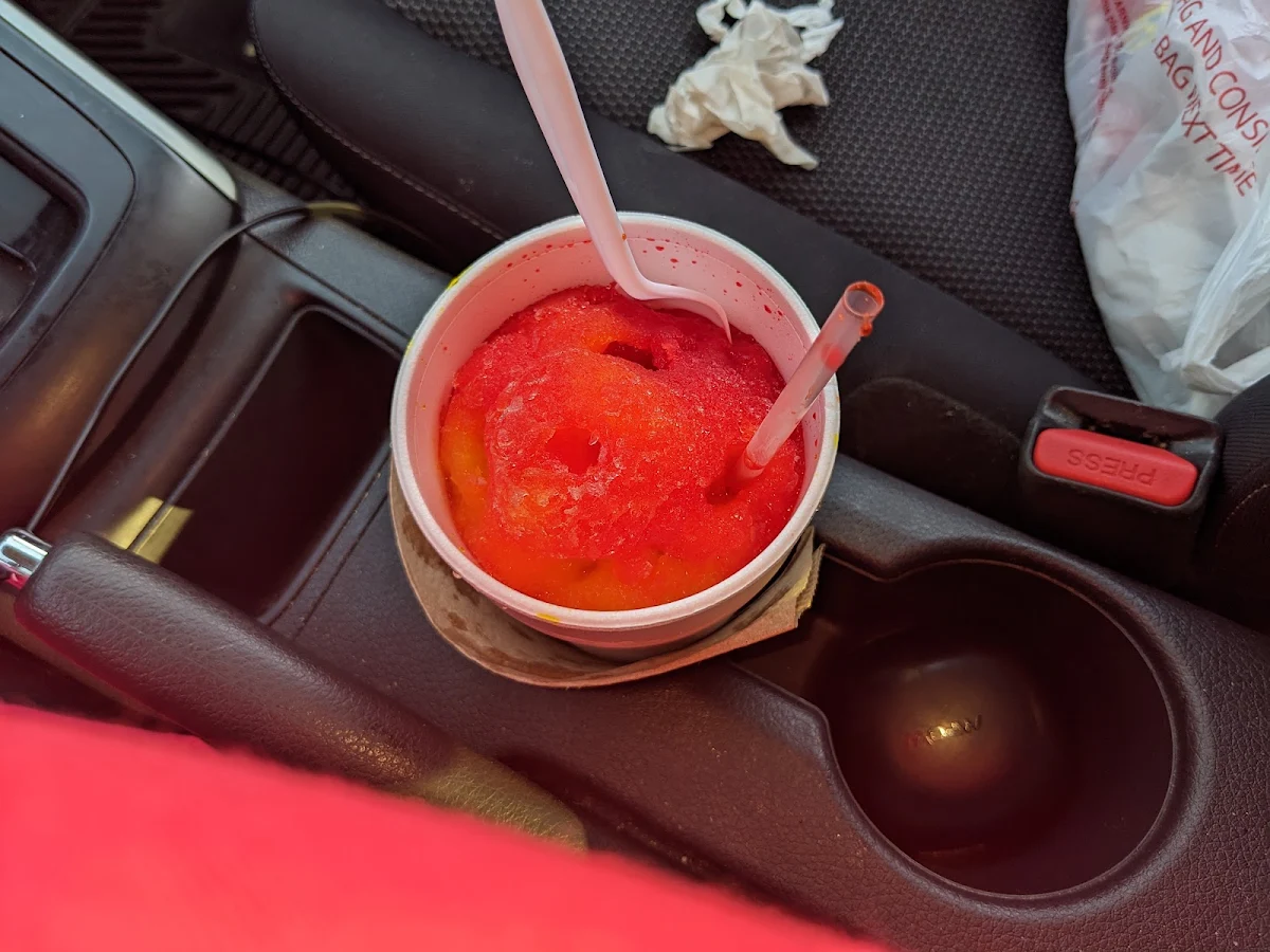 Pineapple Cake Batter and Wild Cherry Snoball