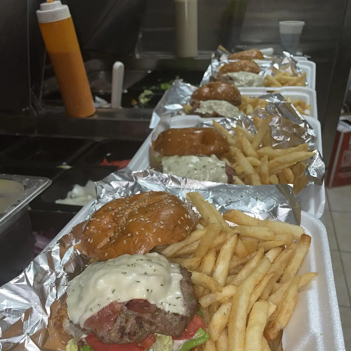 Cheese Burger Wrap