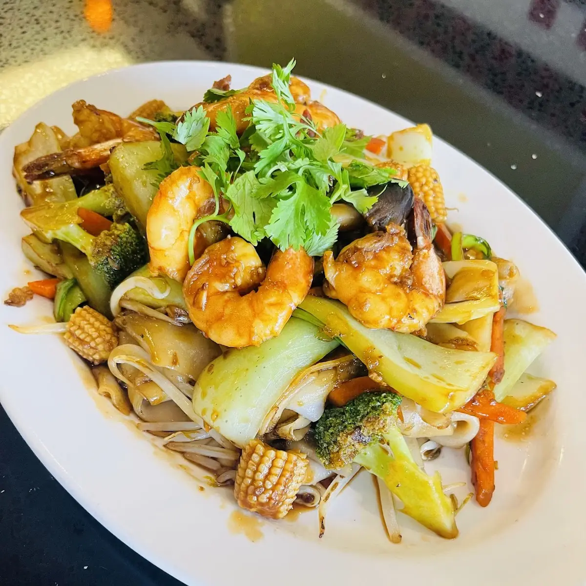 Seafood Chow Mein