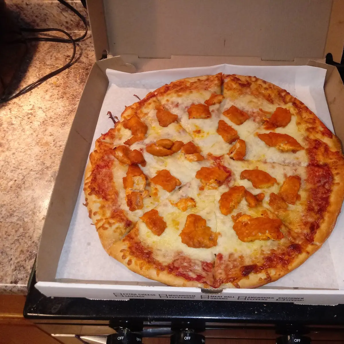 Buffalo Chicken Pizza